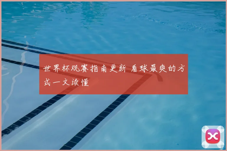世界杯观赛指南更新 看球最爽的方式一文读懂